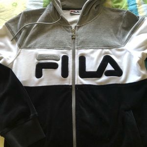 Fila sweat suit